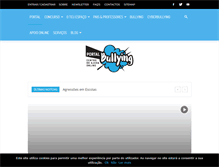 Tablet Screenshot of portalbullying.com.pt